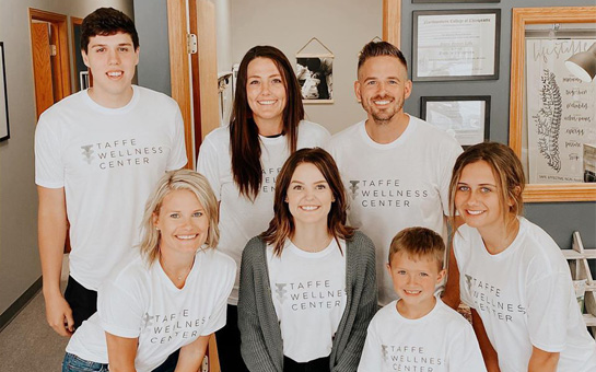 Chiropractor Algona IA Shane Taffe With Team Chiropractor Algona IA Shane Taffe With Team